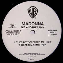 Load image into Gallery viewer, Madonna : Die Another Day (2x12&quot;, Promo)