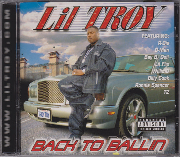 Lil' Troy : Back To Ballin (CD, Album)