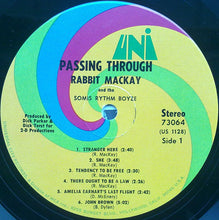 Load image into Gallery viewer, Rabbit MacKay &amp; The Somis Rhythm Boyze : Passing Through (LP, Album)
