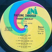Load image into Gallery viewer, Rabbit MacKay &amp; The Somis Rhythm Boyze : Passing Through (LP, Album)