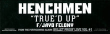Load image into Gallery viewer, Henchmen : True&#39;d Up (12&quot;, Single, Promo)
