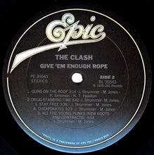 Load image into Gallery viewer, The Clash : Give 'Em Enough Rope (LP, Album, RE)