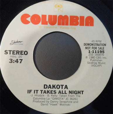 Dakota (5) : If It Takes All Night (7