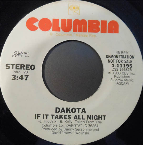 Dakota (5) : If It Takes All Night (7