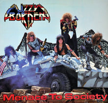 Load image into Gallery viewer, Lizzy Borden : Menace To Society (LP, Album)