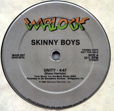Skinny Boys : Unity / Rip The Cut (12