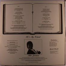 Load image into Gallery viewer, Mike Jemison : He&#39;s My Friend (LP, Album)