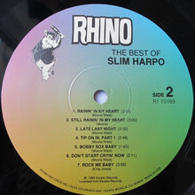 Load image into Gallery viewer, Slim Harpo : The Best Of Slim Harpo (LP, Comp)