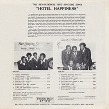 Load image into Gallery viewer, The Five Singing Sons : Hotel Happiness (LP)