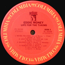 Load image into Gallery viewer, Eddie Money : Life For The Taking (LP, Album, RE, Car)