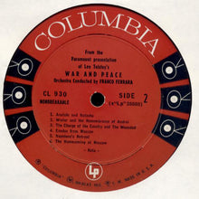 Load image into Gallery viewer, Nino Rota, Franco Ferrara : Leo Tolstoy's War And Peace (LP, Album, Mono)
