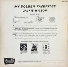 Load image into Gallery viewer, Jackie Wilson : My Golden Favorites (LP, Comp, Mono)