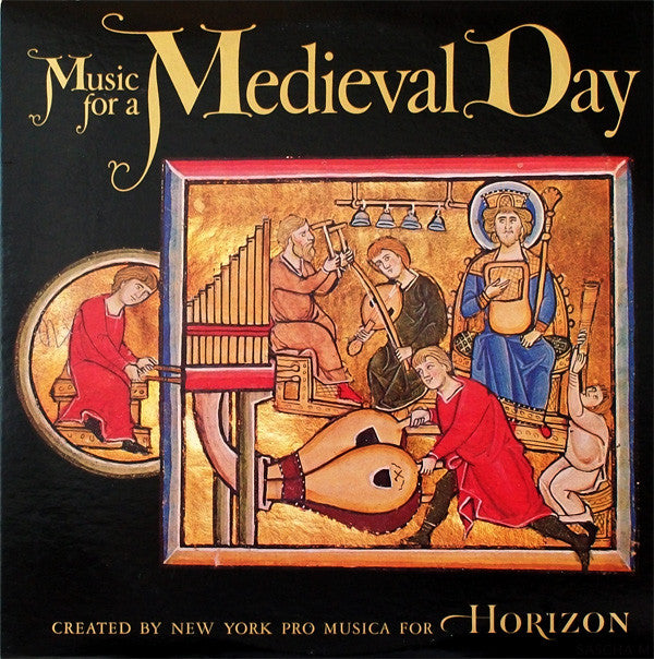 Various / New York Pro Musica : Music For A Medieval Day (LP, Mono)