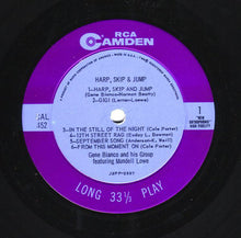 Load image into Gallery viewer, Gene Bianco And His Group Featuring Mundell Lowe : Harp, Skip &amp; Jump (LP, Album, Mono)