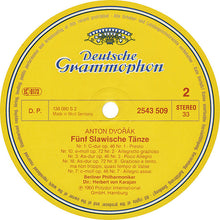 Load image into Gallery viewer, Herbert von Karajan – Bedřich Smetana / Antonín Dvořák – Berliner Philharmoniker : Moldau / Slawische Tänze = Slavonic Dances (LP, Comp)