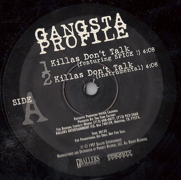 Gangsta Profile : Killas Don't Talk (12