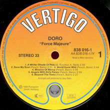 Load image into Gallery viewer, Doro : Force Majeure (LP, Album, Emb)