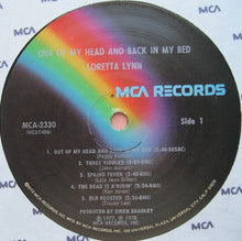 Load image into Gallery viewer, Loretta Lynn : Out Of My Head And Back In My Bed (LP, Album, Pin)