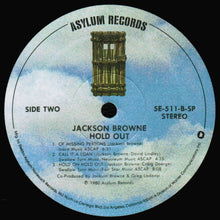 Load image into Gallery viewer, Jackson Browne : Hold Out (LP, Album, SP )