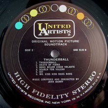Load image into Gallery viewer, John Barry : Thunderball: Original Motion Picture Soundtrack (LP, Album)