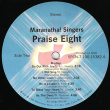 Load image into Gallery viewer, Maranatha! Singers* : Praise Eight (LP, Album)