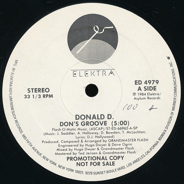 Donald Dee Bowden : Don's Groove (12