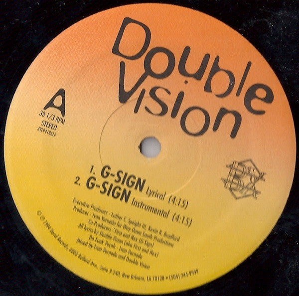 Double Vision (9) : G-Sign / Da Funk (12