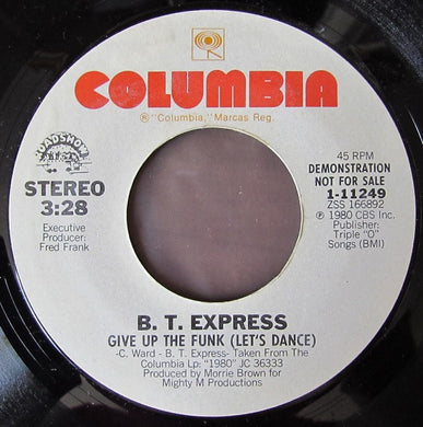 B.T. Express : Give Up The Funk (Let's Dance) (7
