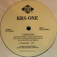Load image into Gallery viewer, KRS-One : 5 Boroughs (12&quot;, Single)