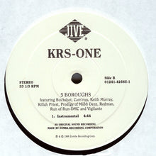 Load image into Gallery viewer, KRS-One : 5 Boroughs (12&quot;, Single)