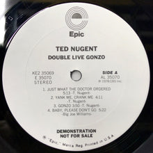 Load image into Gallery viewer, Ted Nugent : Double Live Gonzo (2xLP, Album, Promo, Ter)