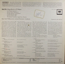 Load image into Gallery viewer, Leonard Bernstein And The New York Philharmonic Orchestra : Bach: The Magnificat In D Major (LP)