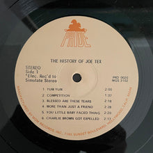 Load image into Gallery viewer, Joe Tex : The History Of Joe Tex (LP, Comp)