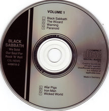 Load image into Gallery viewer, Black Sabbath : We Sold Our Soul For Rock &#39;N&#39; Roll Vol. 1 &amp; 2 (2xCD, Comp)