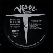 Load image into Gallery viewer, Woody Herman And The Thundering Herd : Concerto For Herd (LP, Album)