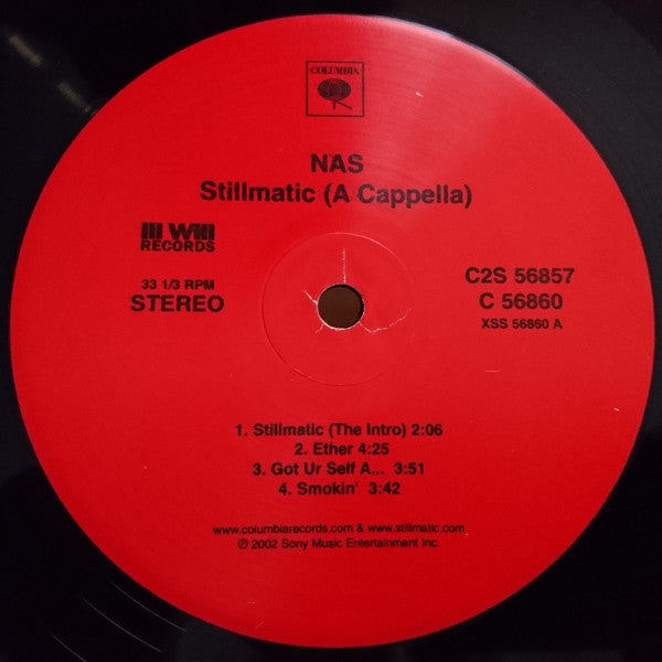 Nas : Stillmatic (A Cappella) (2xLP)