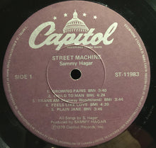 Load image into Gallery viewer, Sammy Hagar : Street Machine (LP, Album)
