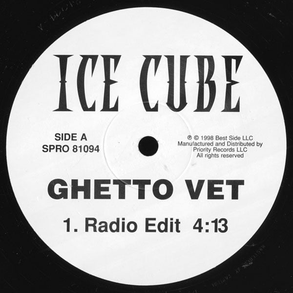 Ice Cube : Ghetto Vet (12