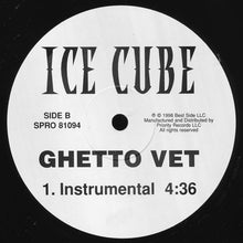 Load image into Gallery viewer, Ice Cube : Ghetto Vet (12&quot;, Promo)