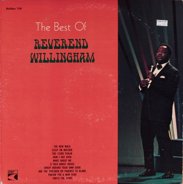 Reverend Willingham : The Best Of Reverend Willingham (LP, Comp)