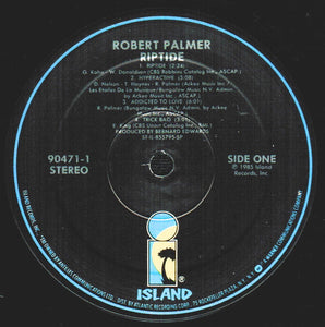 Robert Palmer : Riptide (LP, Album, Spe)