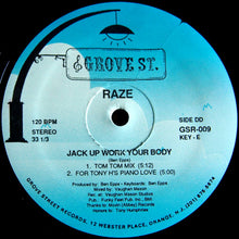 Load image into Gallery viewer, Raze : Jack Up Work Your Body (12&quot;)