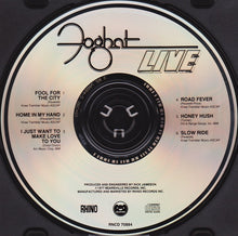 Load image into Gallery viewer, Foghat : Live (CD, Album, RE, RM)