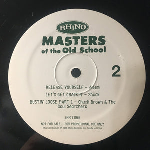 Various : Masters Of The Old School (12", Promo, Smplr)