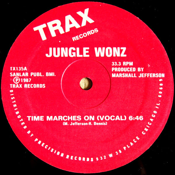 Jungle Wonz : Time Marches On (12