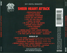 Load image into Gallery viewer, Queen : Sheer Heart Attack (CD, Album, RE, RM + CD, EP, RM)