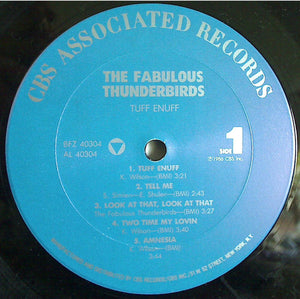 The Fabulous Thunderbirds : Tuff Enuff (LP, Album, Car)