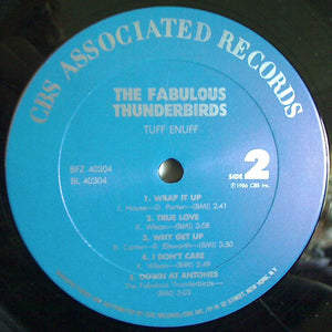 The Fabulous Thunderbirds : Tuff Enuff (LP, Album, Car)