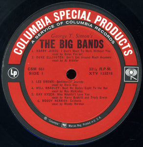 Various : The Big Bands (3xLP, Comp, Mono + Box, Comp)