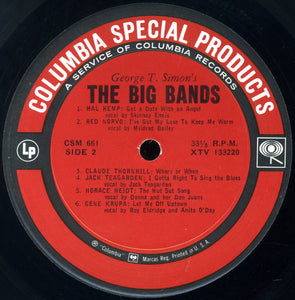 Various : The Big Bands (3xLP, Comp, Mono + Box, Comp)